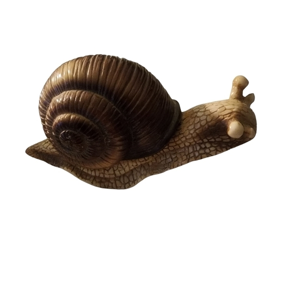 Other - Snail, Realistic, Hand Painted, Figure, Lifelike Approximately 5"x2" Plastic